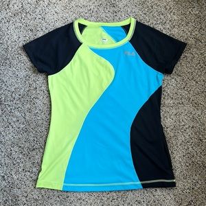 *4 for $20* Fila Sport, dry fit shirt (size M)